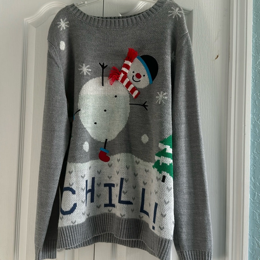 Sweater Forever 21 Size OX Christmas Winter